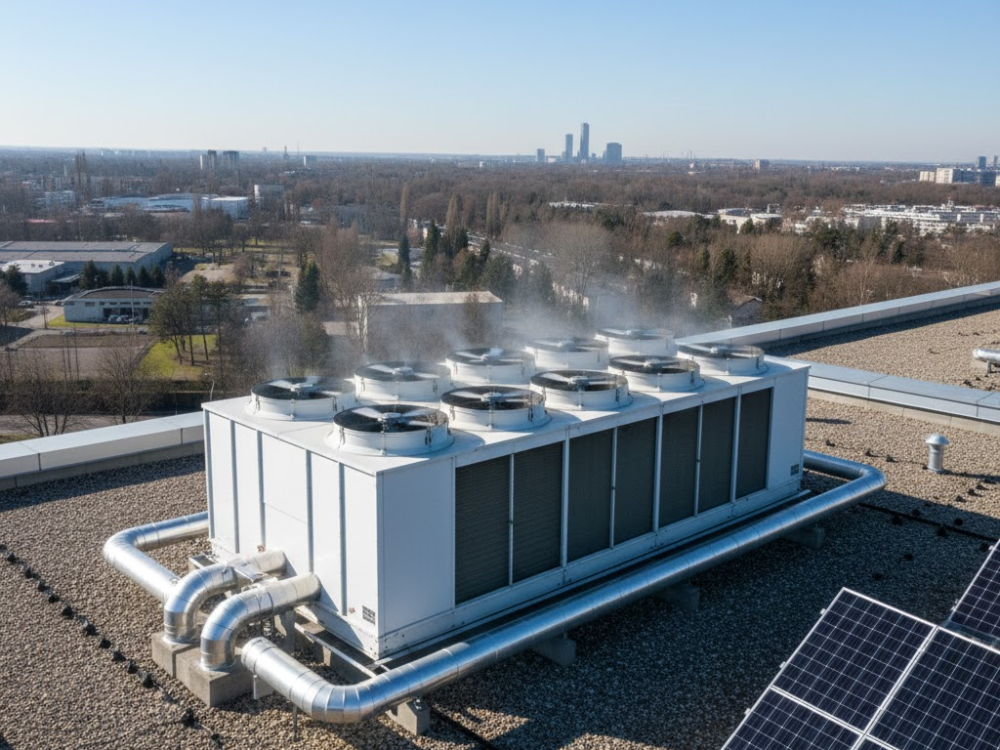 Raffrescatore fisso sul tetto